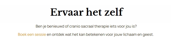 ervaar het zelf